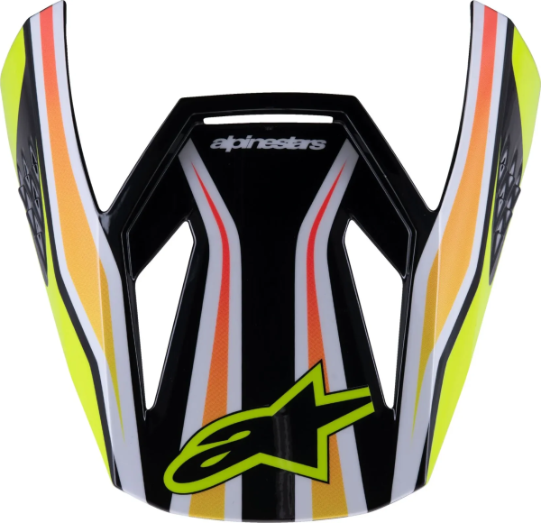 Alpinestars SM3 Wurx gyermek sisakpajzs – fekete/kék/sárga, 1, nordicamoto.ro