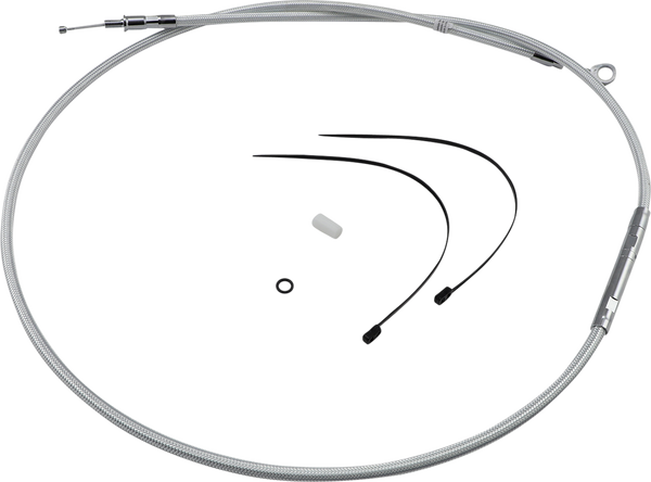 High-efficiency Braided Sterling Chromite Ii® Clutch Cable Silver, 2, nordicamoto.ro