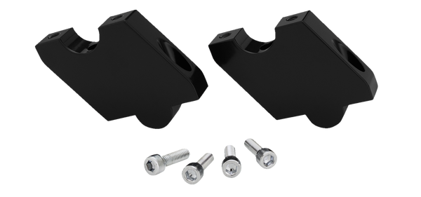 Ryker Handlebar Risers Black, 1, nordicamoto.ro