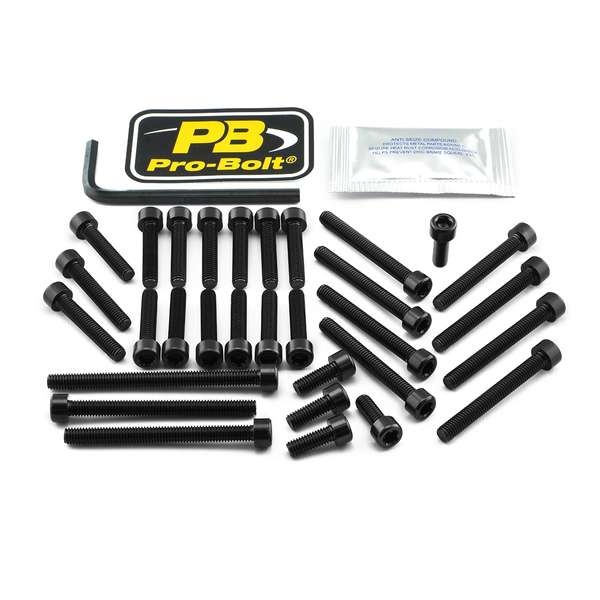 Bolt Kit Black, 1, nordicamoto.ro