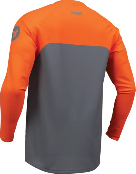 Tricou Copii Thor Ridemode Menace Gri/Portocaliu L, 6, nordicamoto.ro