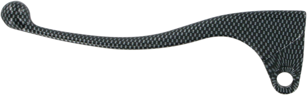 Carbon Fiber Look Clutch Lever Black, Gray, 2, nordicamoto.ro