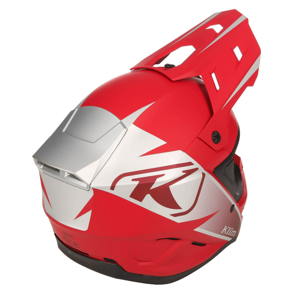 Casca Snowmobil Klim T1 Freeride ECE Solid Matte White, 53, nordicamoto.ro