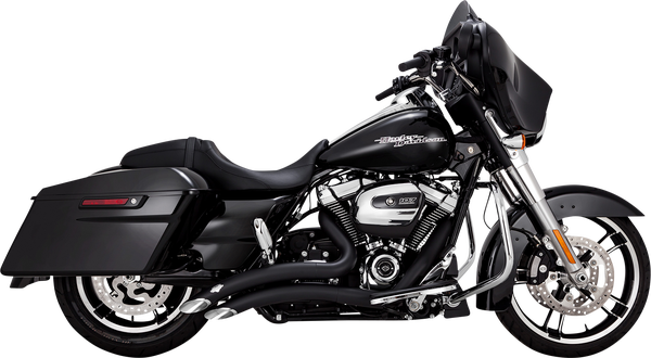 Big Radius Exhaust System Black, 4, nordicamoto.ro
