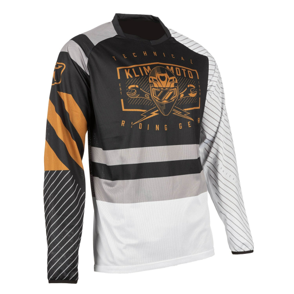 Tricou Klim Petrol Ignite - White, 45, nordicamoto.ro