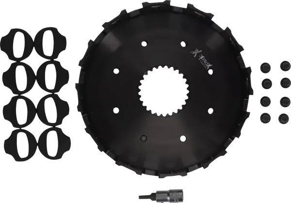 Clutch kosár, fekete, 1, nordicamoto.ro