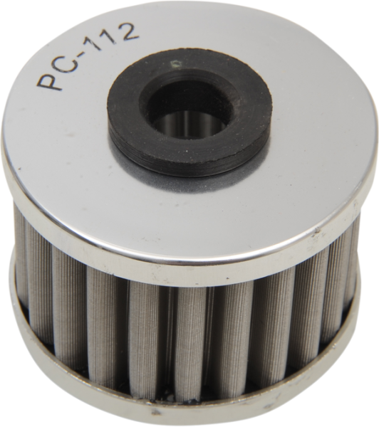 Flo® Stainless Steel  Oil Filter Chrome, 2, nordicamoto.ro