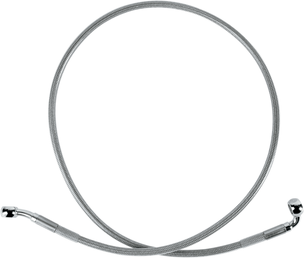Stainless Steel Brake Line Kit Silver, Clear-coated, 1, nordicamoto.ro