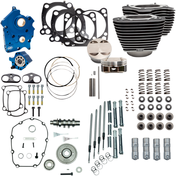 128(r) Power Package Engine Performance Kit Black, 1, nordicamoto.ro