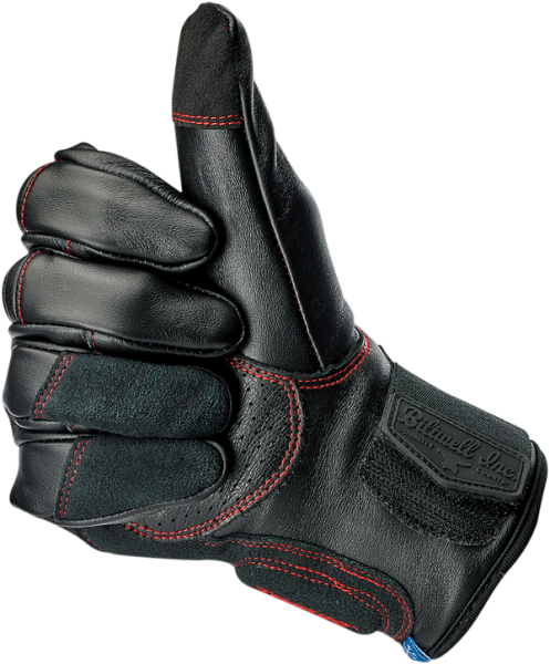 Belden Gloves Black, Red M, 5, nordicamoto.ro