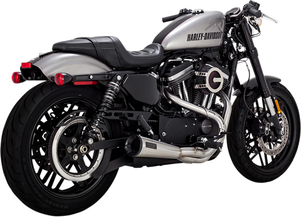 Stainless 2:1 Upsweep Exhaust System Works Finish, 3, nordicamoto.ro