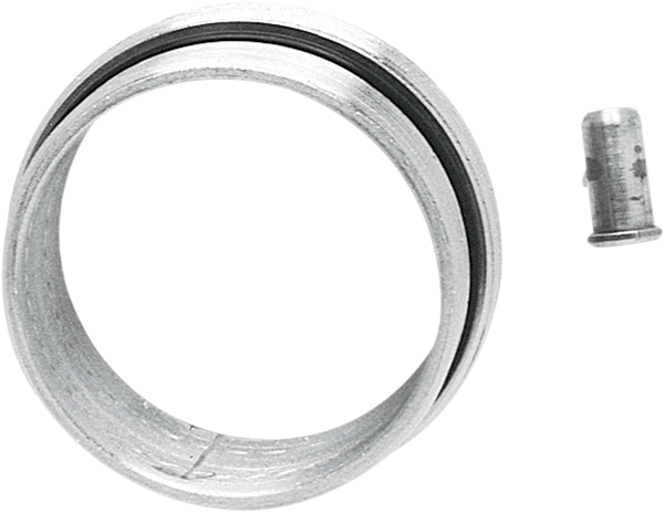 Intake Pipe Nut, Seal And Nipple Silver, 1, nordicamoto.ro