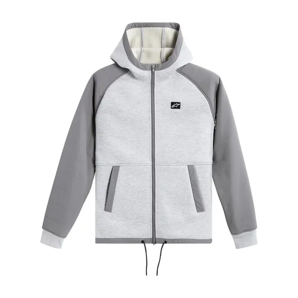 Fusion Sherpa Fleece Jacket Gray XL, 1, nordicamoto.ro