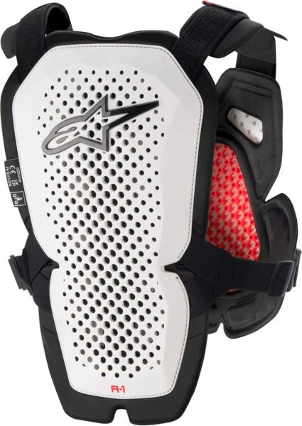 Armura Alpinestars A-1 Roost Guard fehér/fekete/piros M/L, 2, nordicamoto.ro