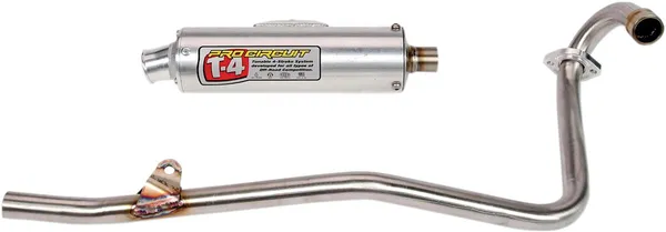 T-4 kipufogórendszer, ezüst, 1, nordicamoto.ro