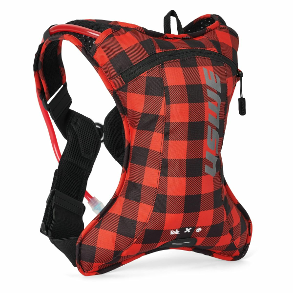 USWE Outlander XC 2L víztartályos hátizsák – Flanell Red/Black, 1, nordicamoto.ro