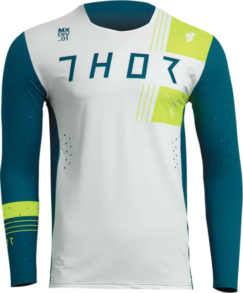 Prime Strike Jersey White L, 1, nordicamoto.ro