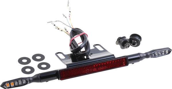 Turn Signal 3 In1 Black, Gloss, 1, nordicamoto.ro
