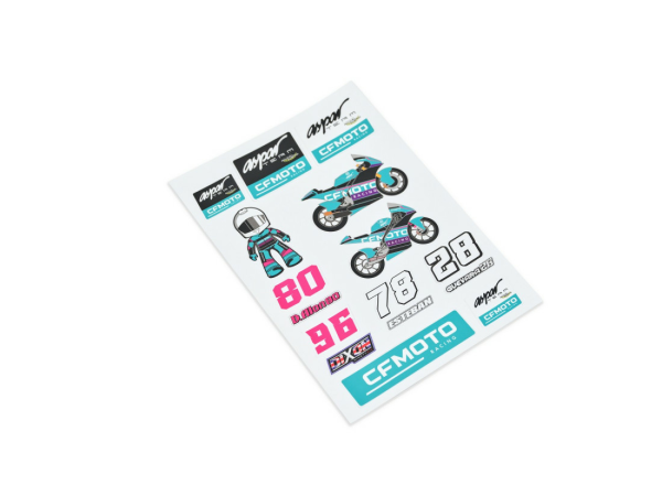 SET STICKERE CFMOTO MOTOGP FLEET ALBASTRU, 3, nordicamoto.ro