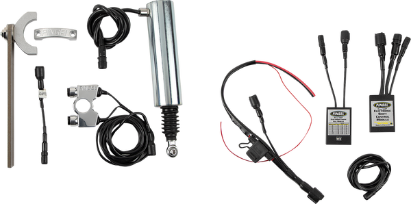 Universal Electric Shifter Kit Silver, 2, nordicamoto.ro