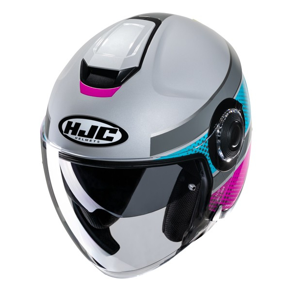Casca HJC i40 Tolan Rosu Fluo M, 3, nordicamoto.ro