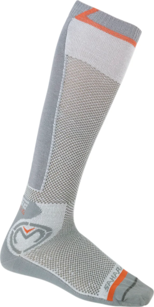 Sock S19 Sahara Gy Sm-md Gray, Orange, White  S/M, 1, nordicamoto.ro