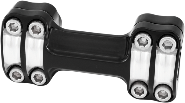 Nostalgia One-piece Handlebar Riser Black, 1, nordicamoto.ro
