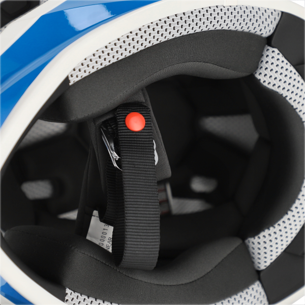 Acerbis Linear 22-06 egyszínű kék bukósisak, XXL, 4, nordicamoto.ro