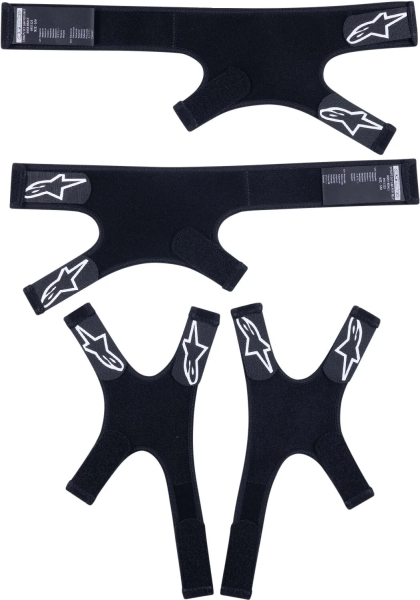 Alpinestars RK-7 Plasma X-Strap pótpánt-készlet, fekete, S/M, 1, nordicamoto.ro