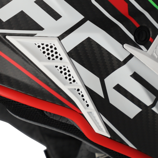 Casca Acerbis Steel Carbon 22-06 Fekete/Piros XL, 5, nordicamoto.ro