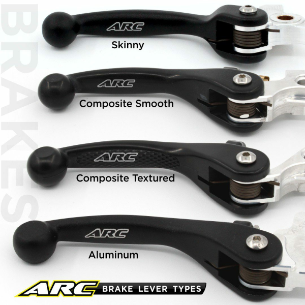 ARC KTM/Husqvarna 14–25 BR-214 CT texturált kompozit rugalmas fékkar, 2, nordicamoto.ro