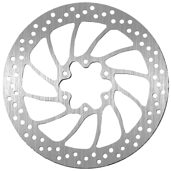 Brake Rotor Round Silver, 1, nordicamoto.ro
