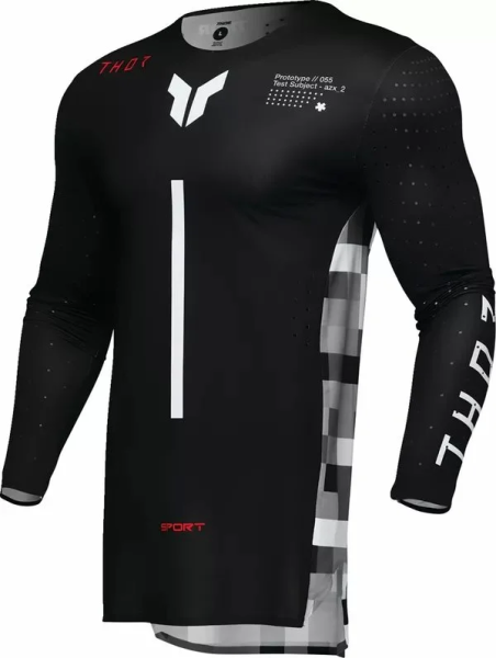 Tricou Enduro Thor Sportmode Riot Black S, 1, nordicamoto.ro