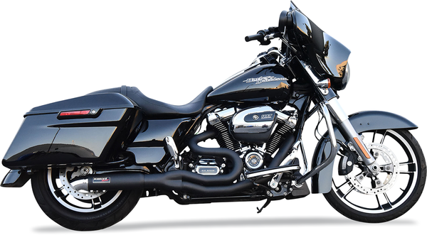 Road Rage Ii 2-into-1 Mid-length Exhaust System Chrome, 1, nordicamoto.ro
