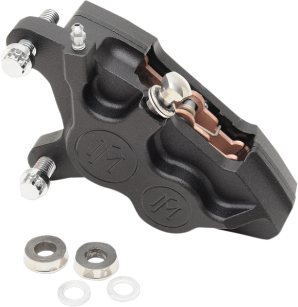 Four-piston Differential-bore Caliper Black, Matte, 2, nordicamoto.ro