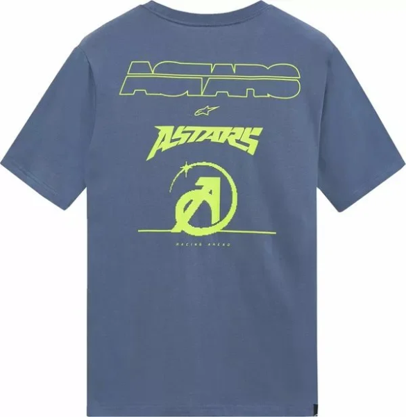 Alpinestars Bold Type Back Csf T-shirt Blue  L +, 1, nordicamoto.ro