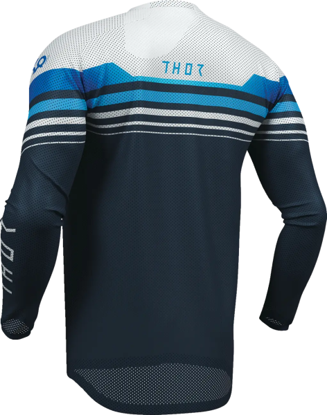 Tricou Thor Launchmode Air Raptor Alb/Albastru 2XL, 9, nordicamoto.ro