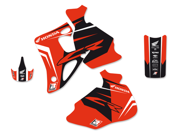 Dream 4 Graphics Kit Black, Orange, Red, White, 1, nordicamoto.ro