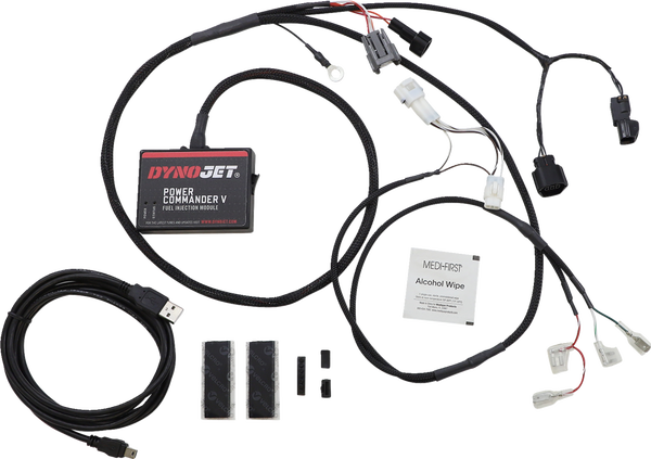 Power Commander V – fekete, piros, 2, nordicamoto.ro