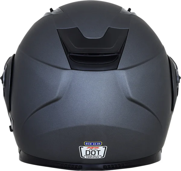 Fx-111 Solid Helmet Gray L, 4, nordicamoto.ro