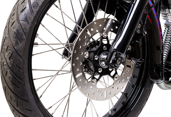 Fsd Series Stainless Steel Front Brake Rotor For Big Twins Black, Polished, 2, nordicamoto.ro