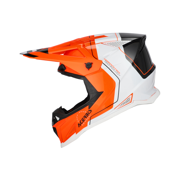 Acerbis T711 sisak, fluoreszkáló narancs/fekete, M-es méret, 11, nordicamoto.ro