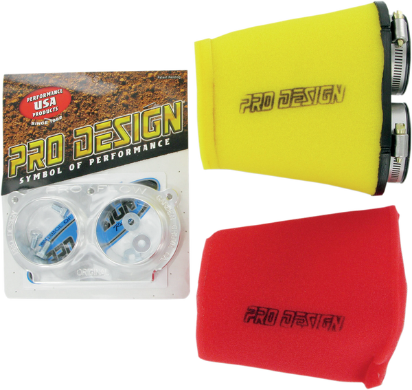 Pro-flow Airbox Filter Kit Red, Yellow, 1, nordicamoto.ro