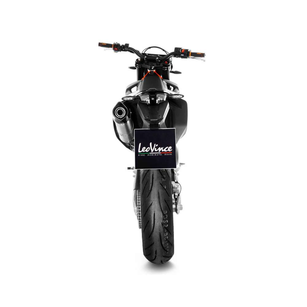 Lv One Evo Stainless Steel Full-system Exhaust Black, Matte, 3, nordicamoto.ro