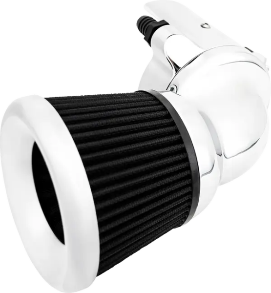 Velocity 90° Air Cleaner Kit For Indian Silver, 1, nordicamoto.ro