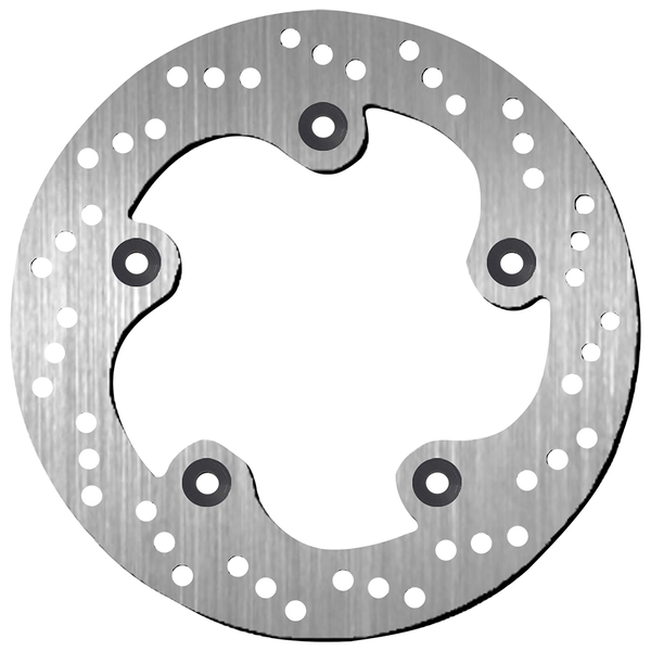 Brake Rotor Round Silver, 1, nordicamoto.ro