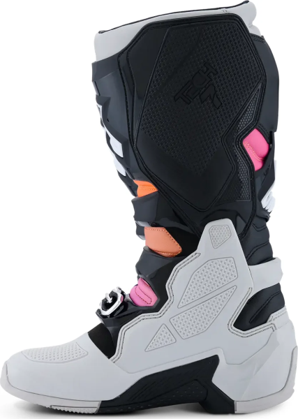 Alpinestars Tech 7 motorkerékpáros csizma – fekete/világosszürke/magenta, 4, nordicamoto.ro