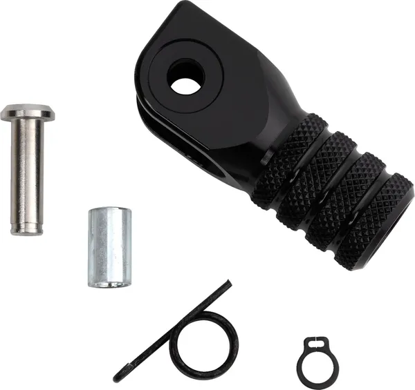 Fekete, recézett sebességváltó-gomb  Standard, 1, nordicamoto.ro