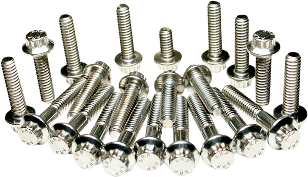 Dress Up Fastener Kit Silver, 1, nordicamoto.ro