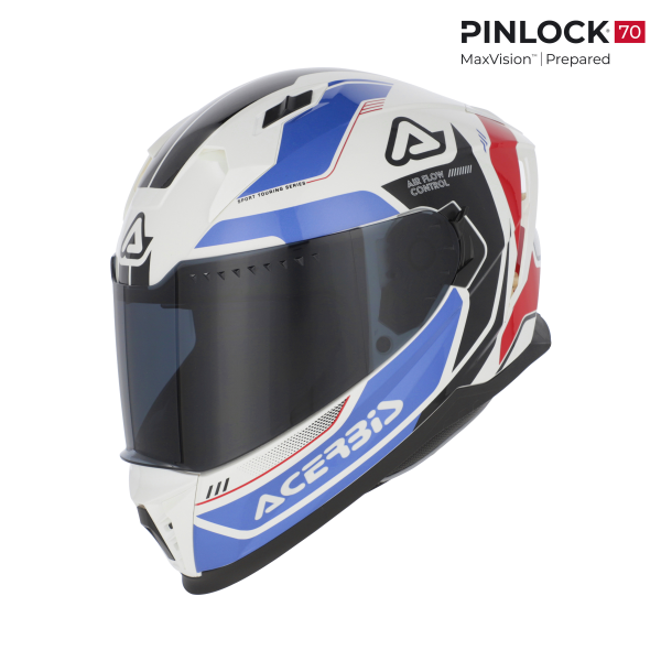 Acerbis X-Way Graphic fehér/kék S méretű sisak, 1, nordicamoto.ro